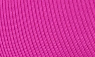 L*space Farrah Ribbed Bikini Top In Berry