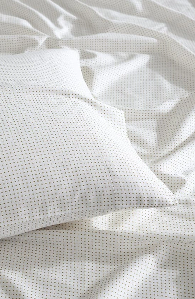Shop Marimekko Muru 200 Thread Count Organic Cotton Sheet Set In Beige