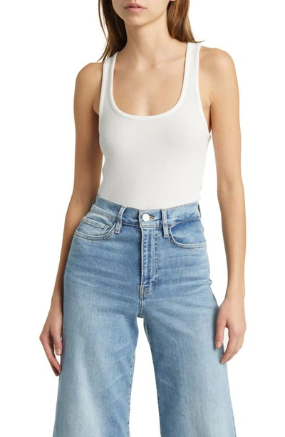 Frame Rib Tank In White