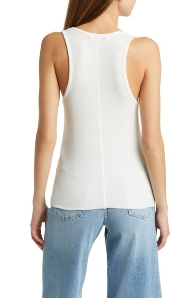 Shop Frame Rib Tank In White