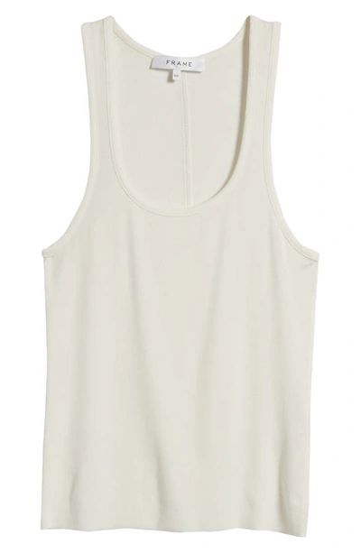 Frame Rib Tank In White