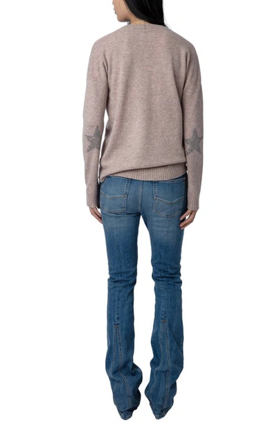 Shop Zadig & Voltaire Vivi Cashmere Sweater In Primerose