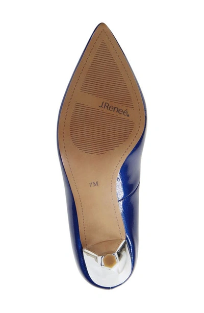 Shop J. Reneé Kanan Pointed Toe Pump In Cobalt