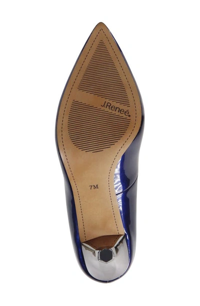 J. Reneé Kanan Pointed Toe Pump In Navy
