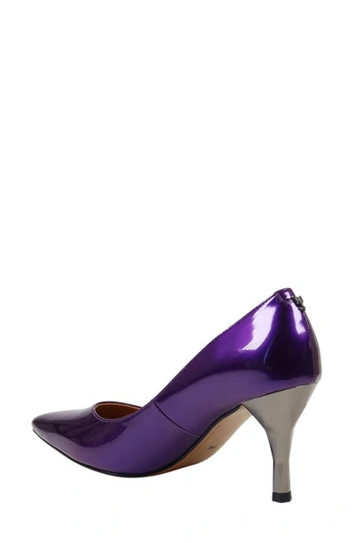 J. Reneé Kanan Pointed Toe Pump In Purple
