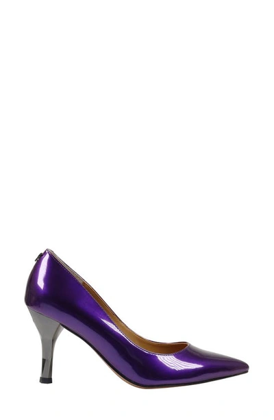 Shop J. Reneé Kanan Pointed Toe Pump In Purple