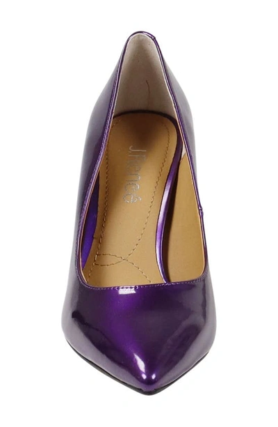J. Reneé Kanan Pointed Toe Pump In Purple