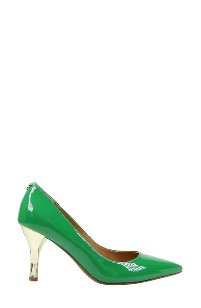 Shop J. Reneé Kanan Pointed Toe Pump In Green