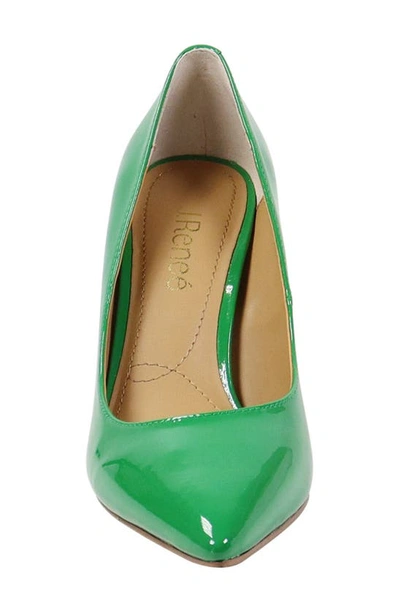 J. Reneé Kanan Pointed Toe Pump In Green