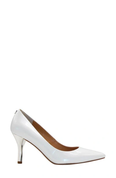J. Reneé Kanan Pointed Toe Pump In White