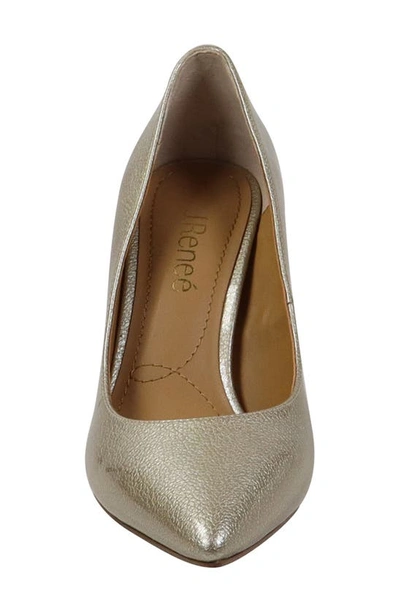 J. Reneé Kanan Pointed Toe Pump In Taupe
