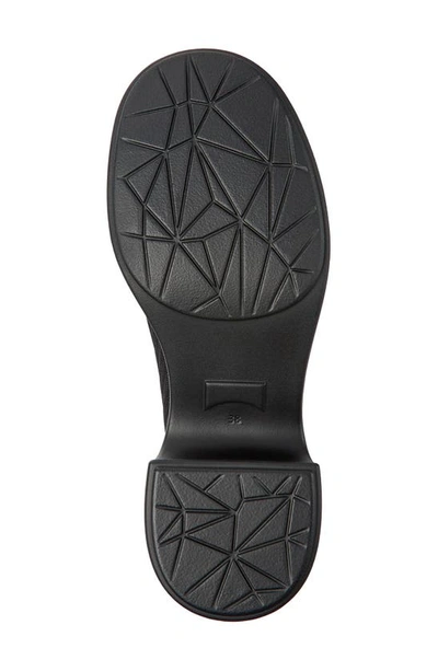 Camper Thelma Knit Platform Bootie In Black