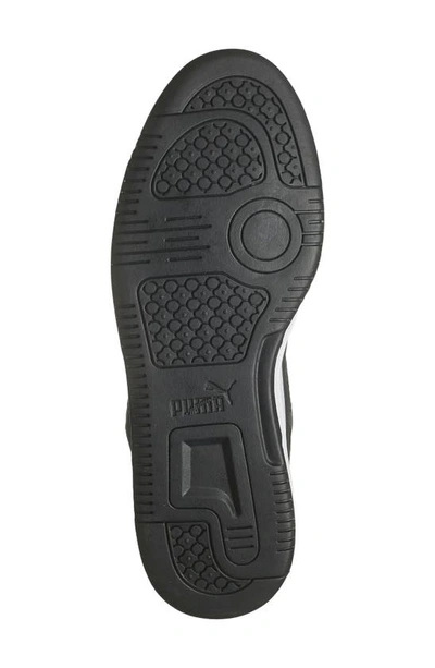 Puma Rebound Joy Sneakers In Dark Shadow- Black-white