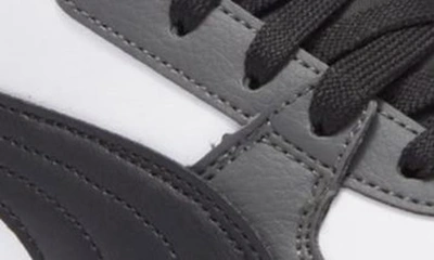 Shop Puma Rebound Joy High Top Sneaker In Dark Shadow- Black-white
