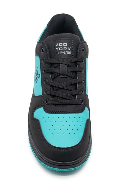 Shop Zoo York Air Bubble Sneaker In Black Blue