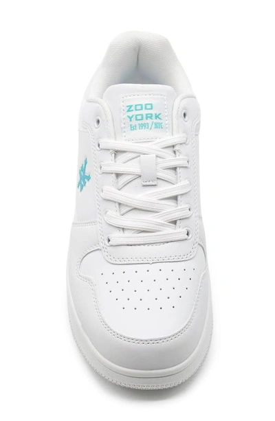 Shop Zoo York Air Bubble Sneaker In White Blue