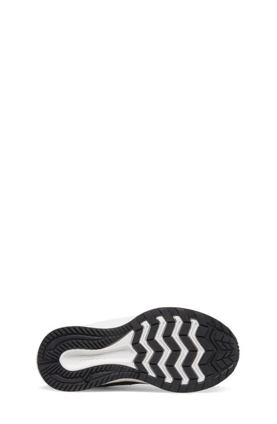 Saucony Kids' Cohesion Kidz A/c Sneaker In Black/ White