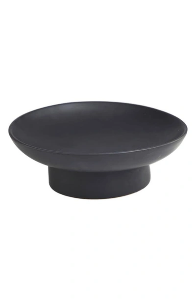 Shop Vivian Lune Home Ceramic Decorative Bowl In Black