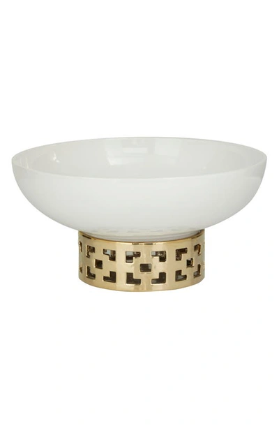 Shop Cosmo By Cosmopolitan White Ceramic Decorative Bowl