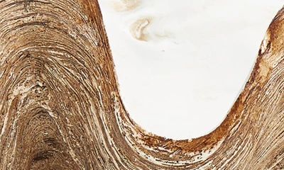 Ginger Birch Studio White Decorative Bowl In White