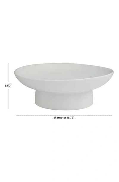 Ginger Birch Studio Decorative Bowl In White