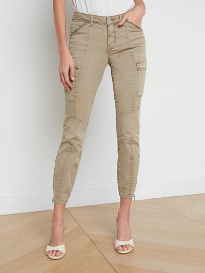 Shop L Agence Patton Cargo Skinny Pant In Rye
