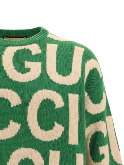 Shop Gucci Men Sweater In Multicolor