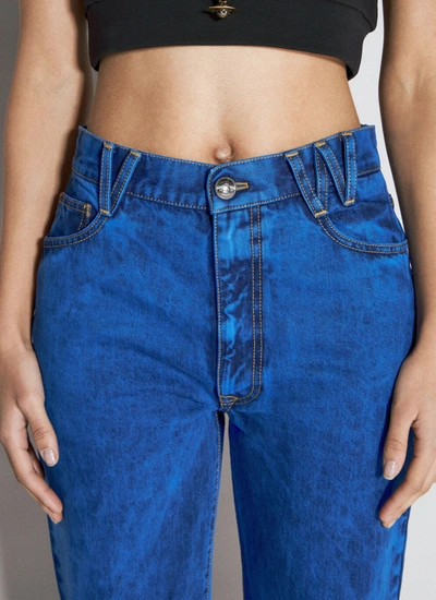 Shop Vivienne Westwood Women Ray Jeans In Blue
