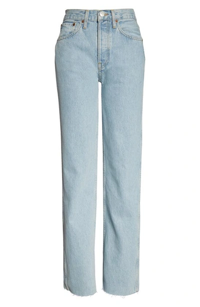 Shop Re/done '90s High Waist Loose Jeans In Naf