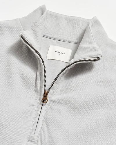 Shop Billy Reid Cullman Half Zip In Silver