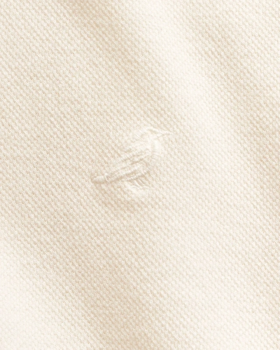 Billy Reid Long Sleeve Knit Yellowhammer Shirt In Tinted White