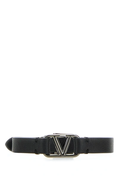 Shop Valentino Garavani Bracelets In Black