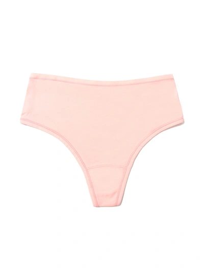 Shop Hanky Panky Playstretch™ High Rise Thong In Pink