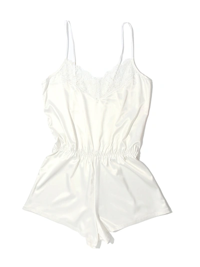 Shop Hanky Panky Happily Ever After Eylsh Romper In White