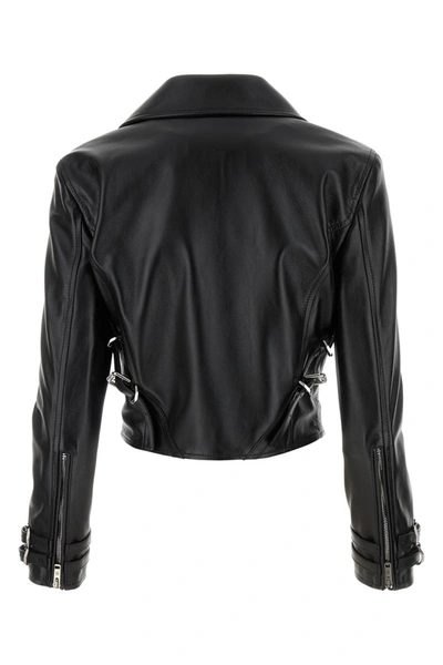 Shop Givenchy Leather Jackets In Black