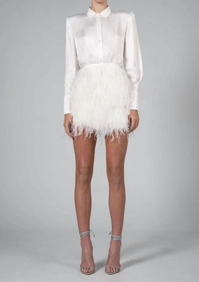 Shop Nonchalantlabel Holly Skirt In White