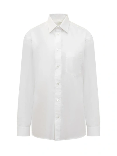 Shop Darkpark Tailored Anne Shirt In White