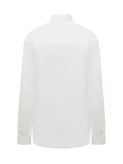 Shop Darkpark Tailored Anne Shirt In White