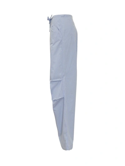 Shop Darkpark Daisy Milit Pants In Blue