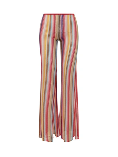 Shop Missoni Pant In Multicolor