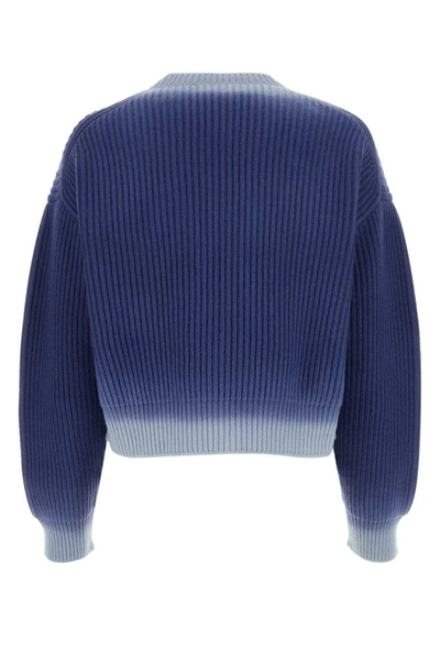 Shop Miu Miu Knitwear In Blue