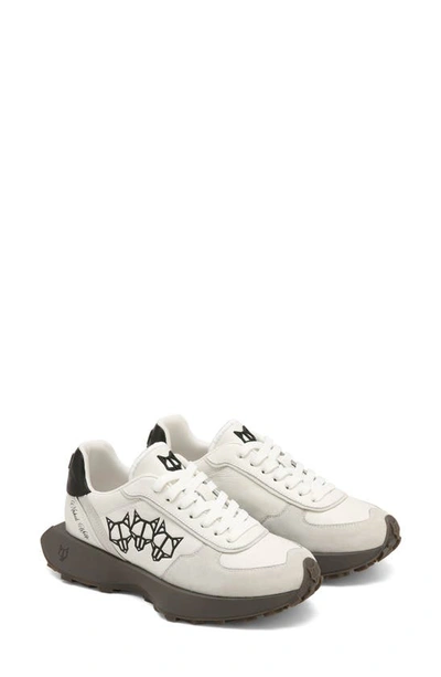 Shop Naked Wolfe Prime Leather Sneaker In White-leather