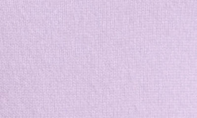 Shop Frame Ruched Sleeve Recycled Cashmere & Wool Sweater In Lilac