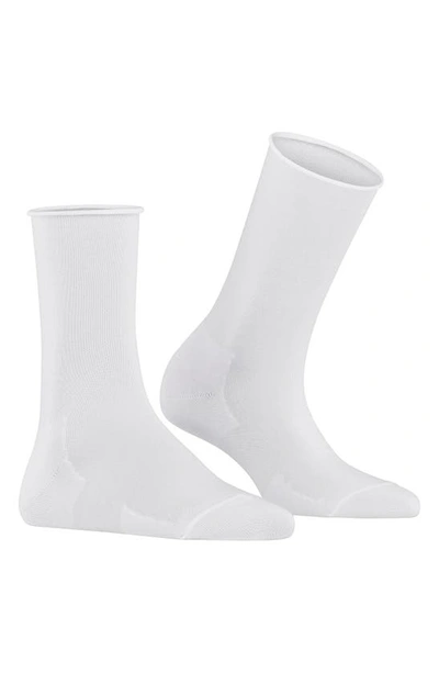 Falke Active Breeze Reinforced Crew Socks In White