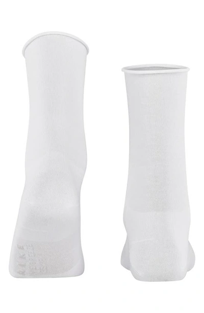 Falke Active Breeze Reinforced Crew Socks In White
