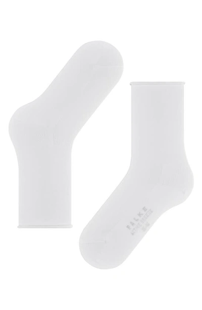 Falke Active Breeze Reinforced Crew Socks In White