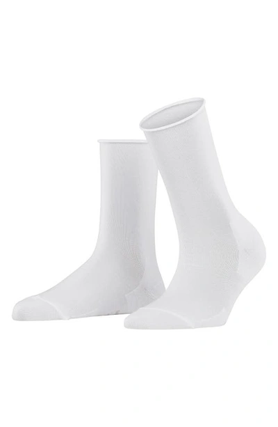 Falke Active Breeze Reinforced Crew Socks In White