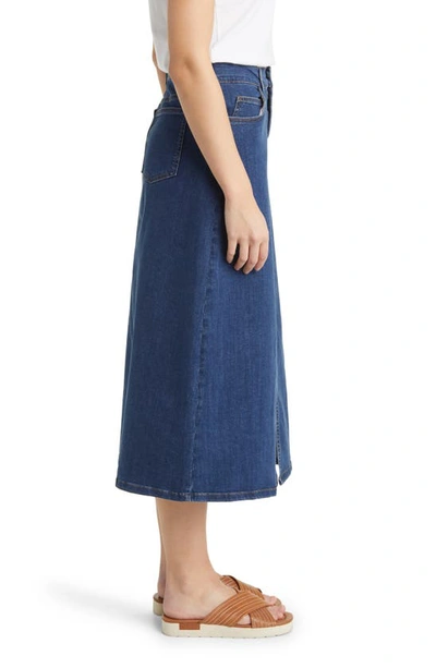 Shop Masai Copenhagen Shiloh Denim Skirt In Blue Denim