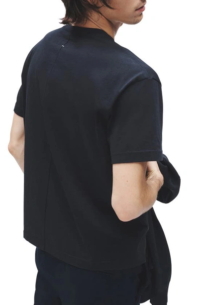 Shop Rag & Bone Monster Cotton T-shirt In Black