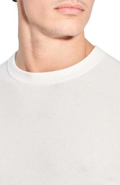 Shop Theory Riland Crewneck Sweater In White